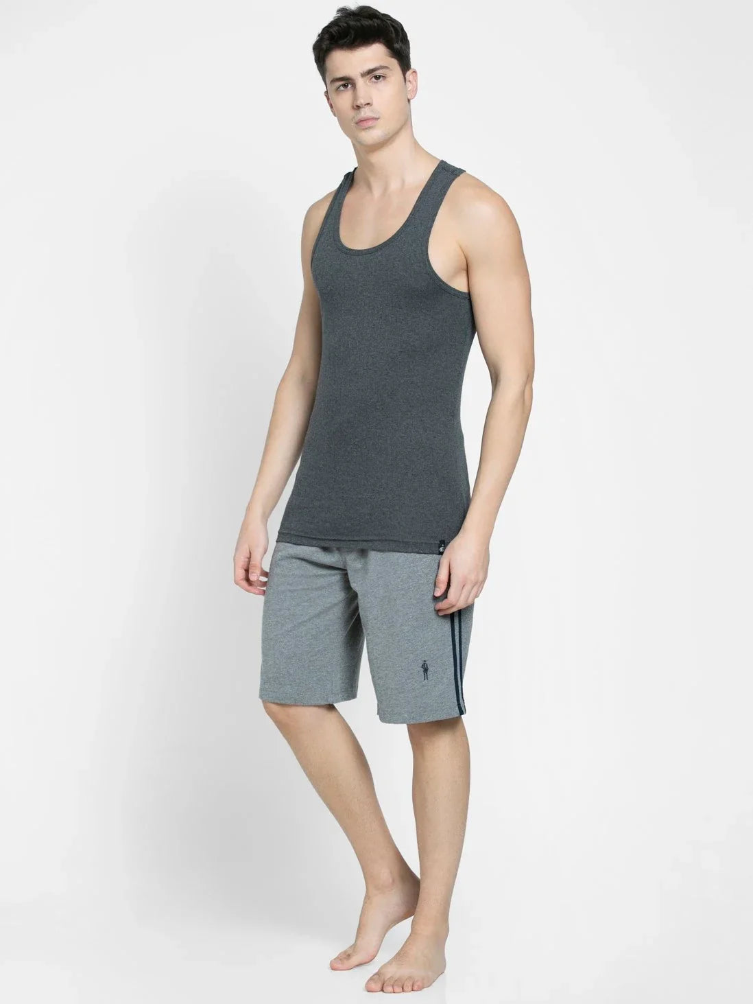 Jockey Round Neck Racer Back Vest, Jockey-9922