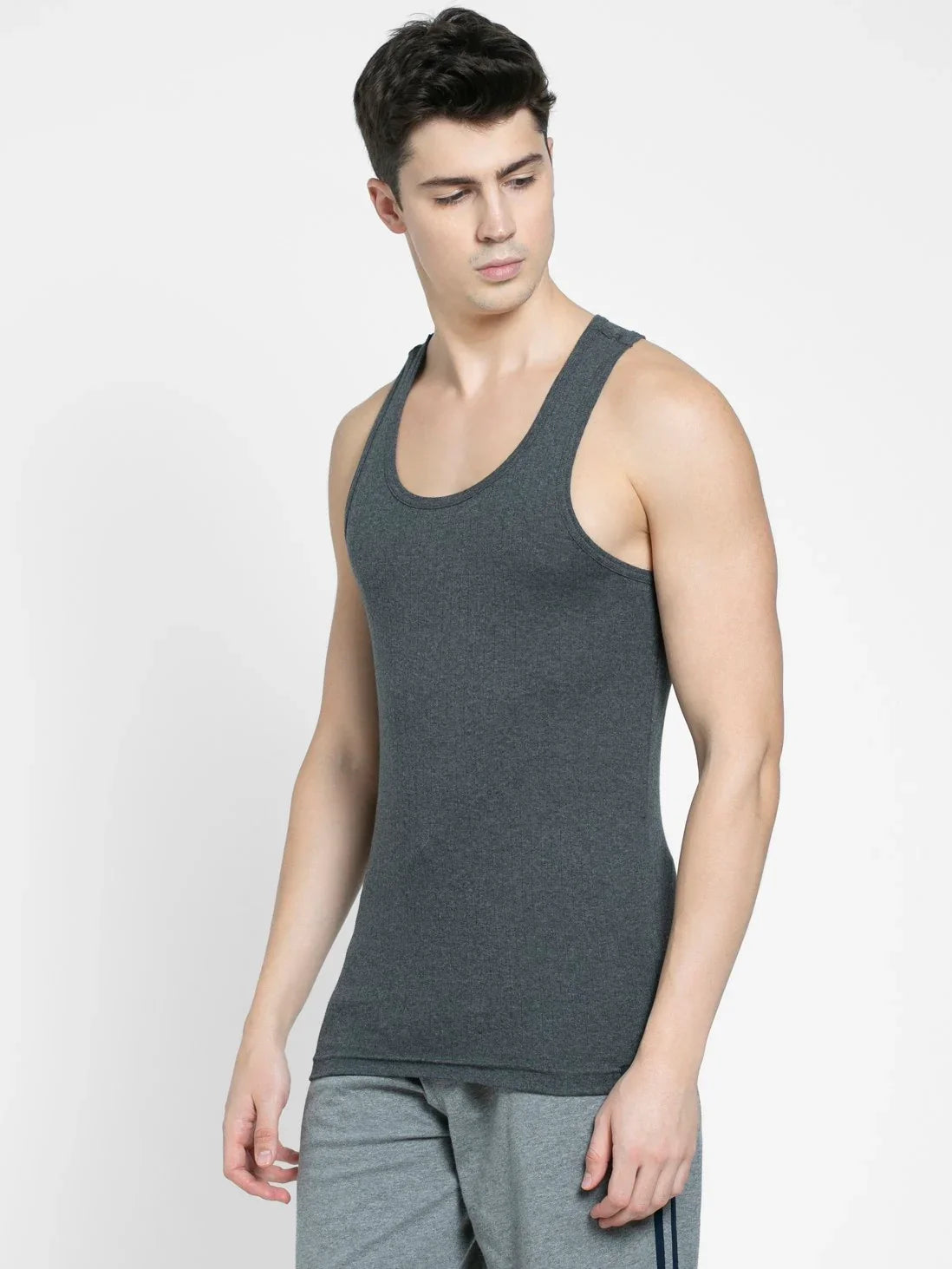 Jockey Round Neck Racer Back Vest, Jockey-9922