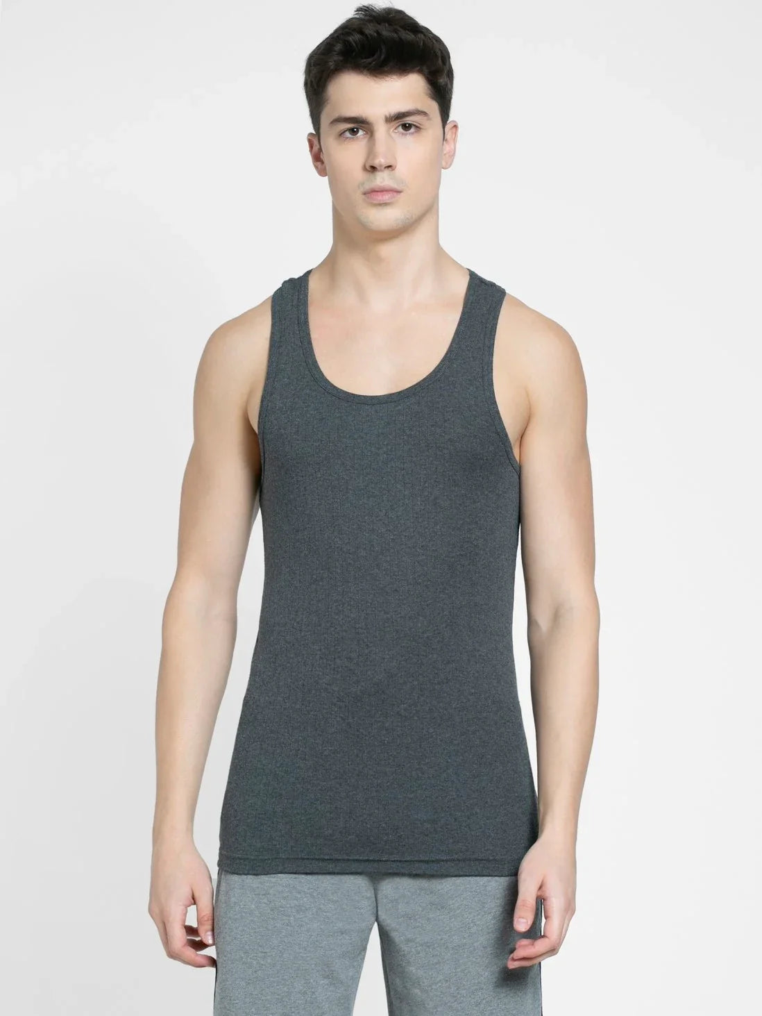 Jockey Round Neck Racer Back Vest, Jockey-9922