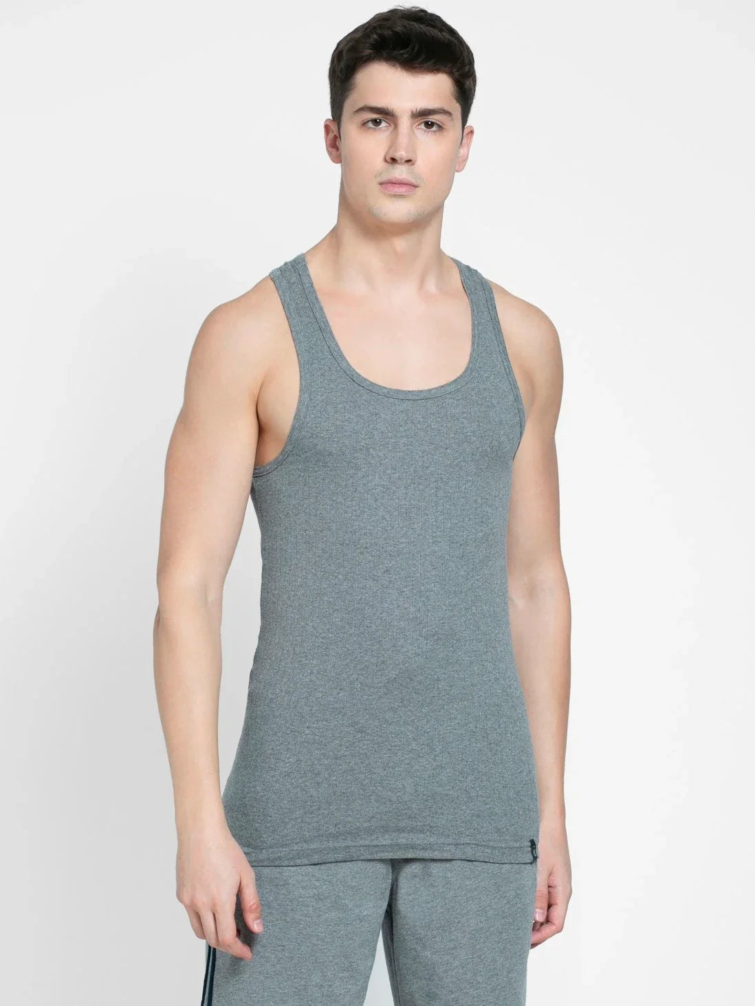 Jockey Round Neck Racer Back Vest, Jockey-9922