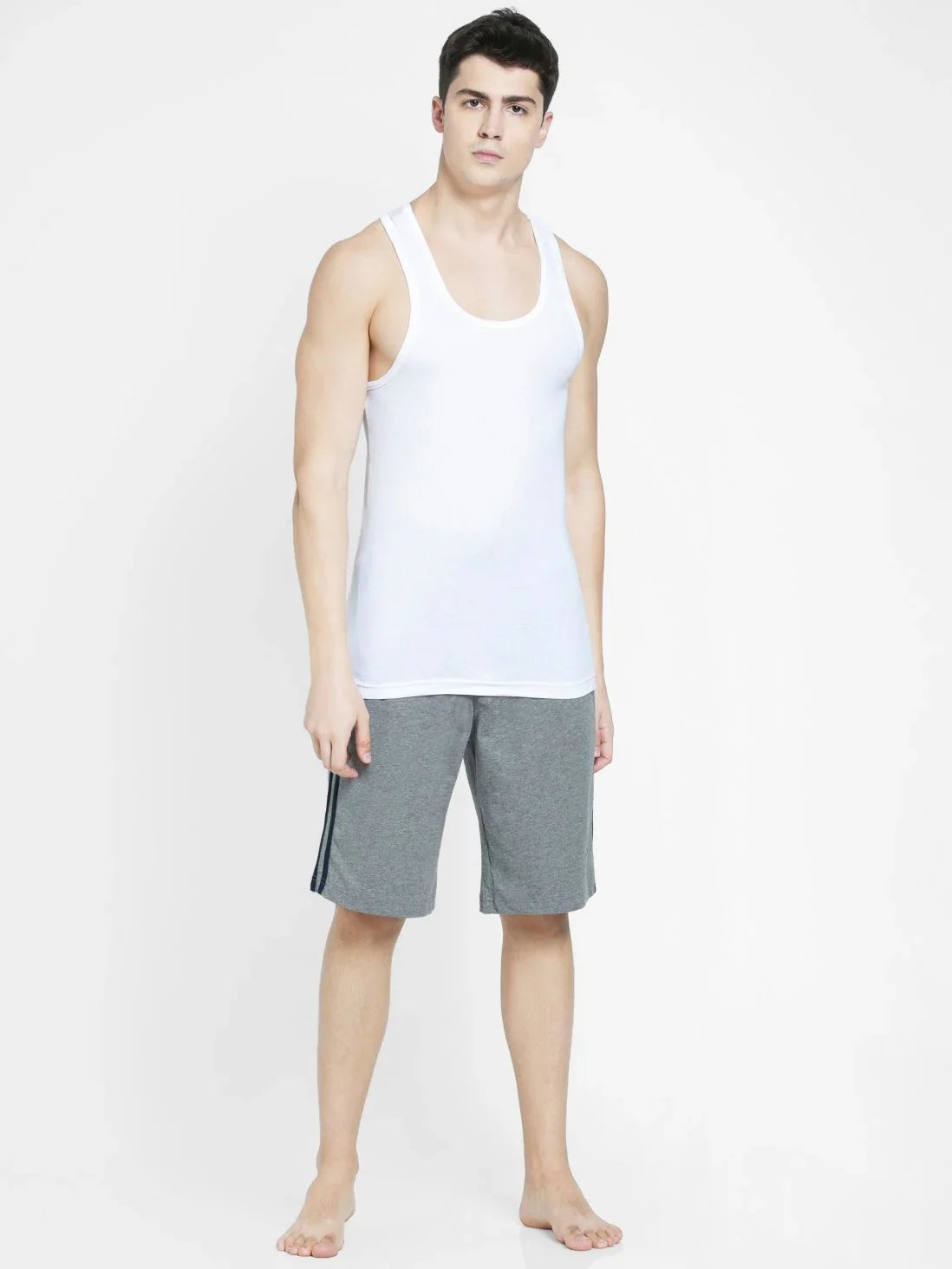 Jockey Round Neck Racer Back Vest, Jockey-9922